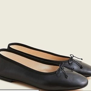 J crew ballet flats. Barely worn - almost brand new